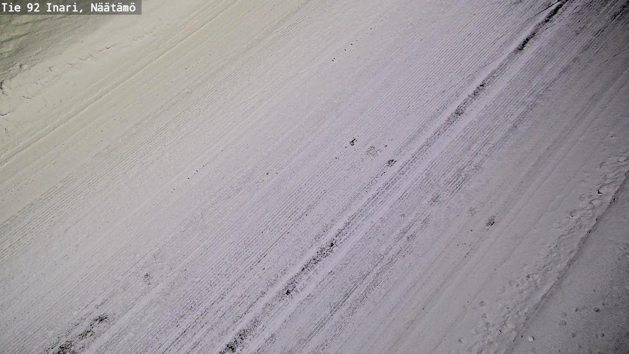 Kelikamerat Kuva Tie 92 Inari, Näätämö, Inari, Lappi