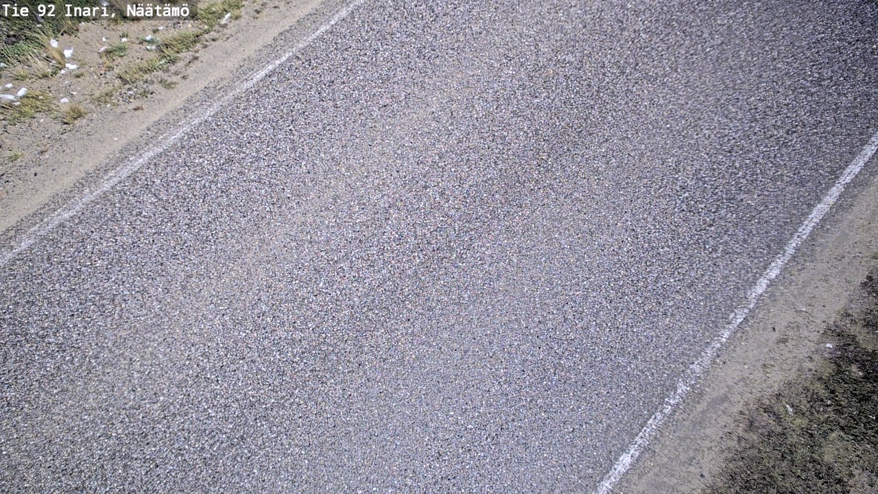 Kelikamerat Kuva Tie 92 Inari, Näätämö, Inari, Lappi