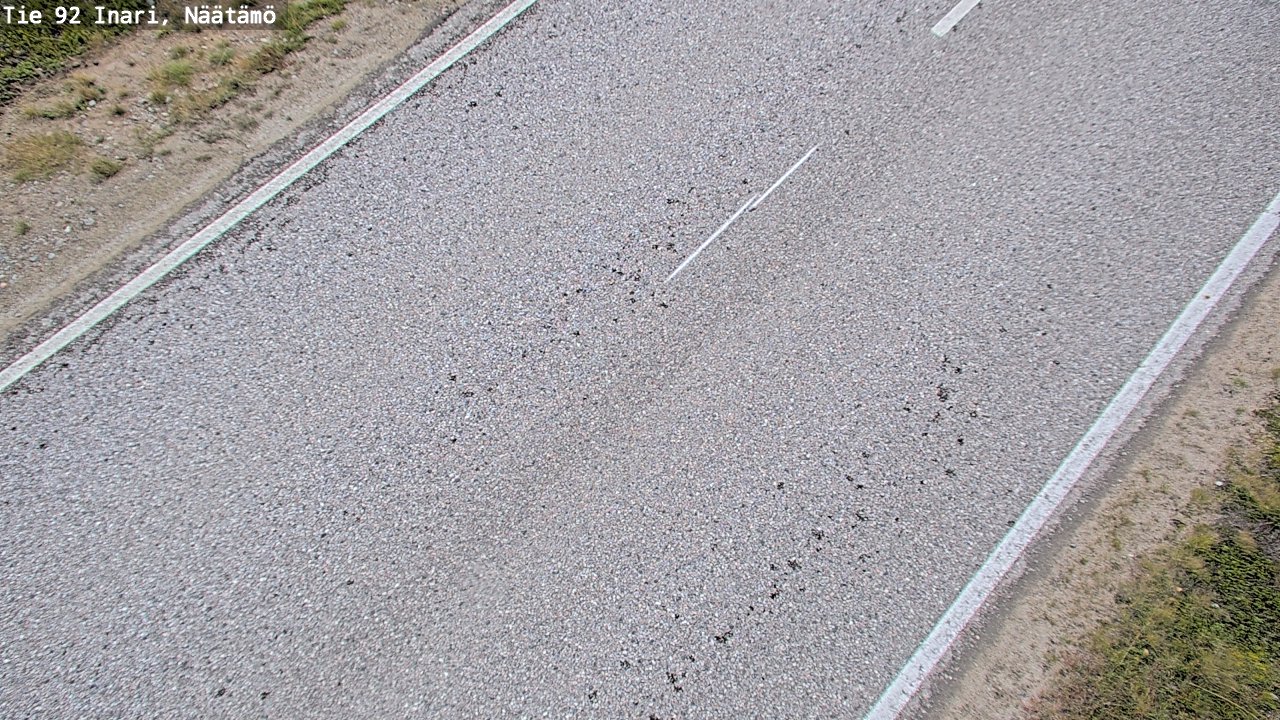 Kelikamerat Kuva Tie 92 Inari, Näätämö, Inari, Lappi