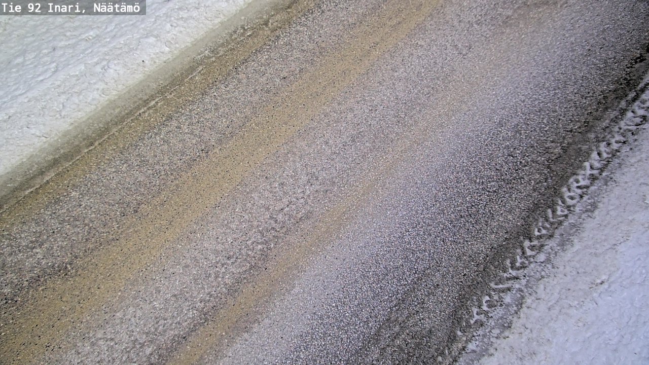 Kelikamerat Kuva Tie 92 Inari, Näätämö, Inari, Lappi