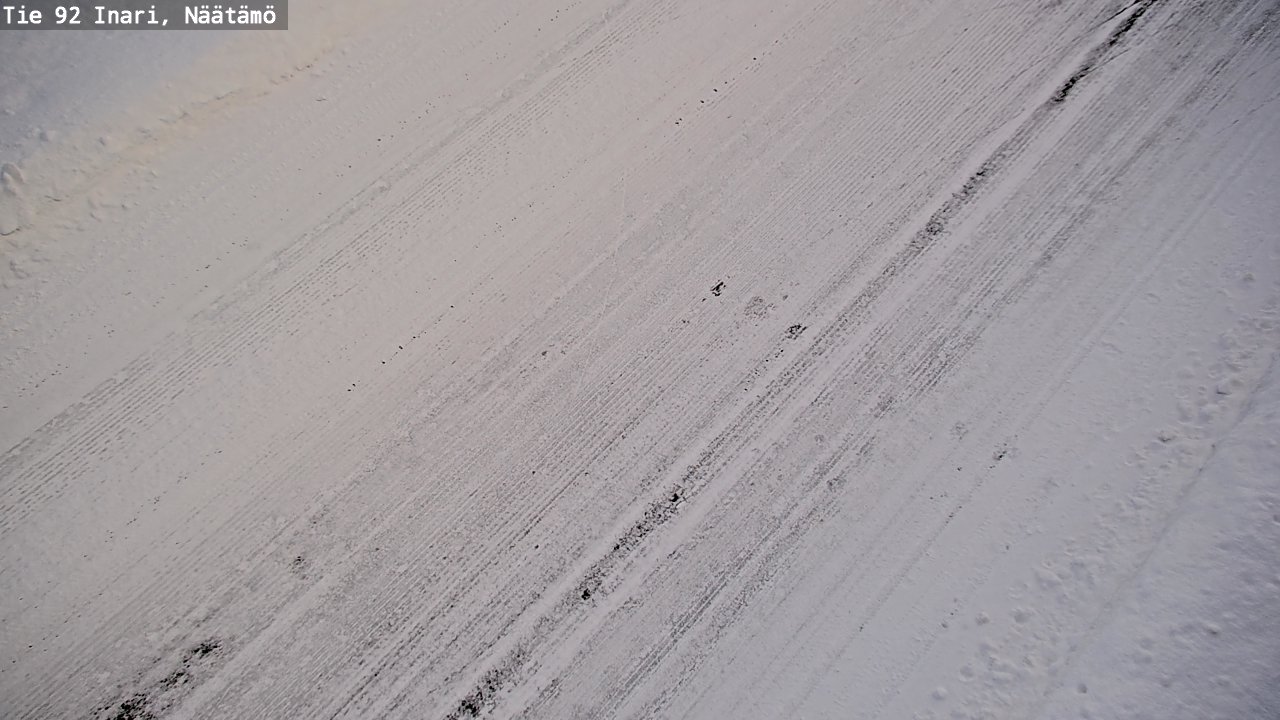 Kelikamerat Kuva Tie 92 Inari, Näätämö, Inari, Lappi