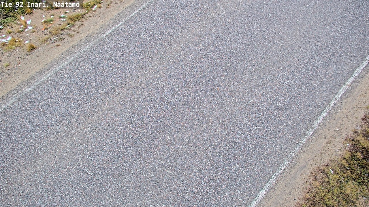 Kelikamerat Kuva Tie 92 Inari, Näätämö, Inari, Lappi