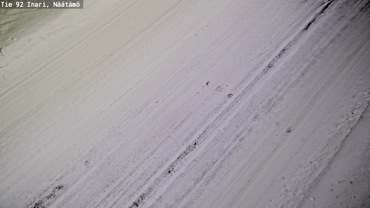 Kelikamerat Kuva Tie 92 Inari, Näätämö, Inari, Lappi