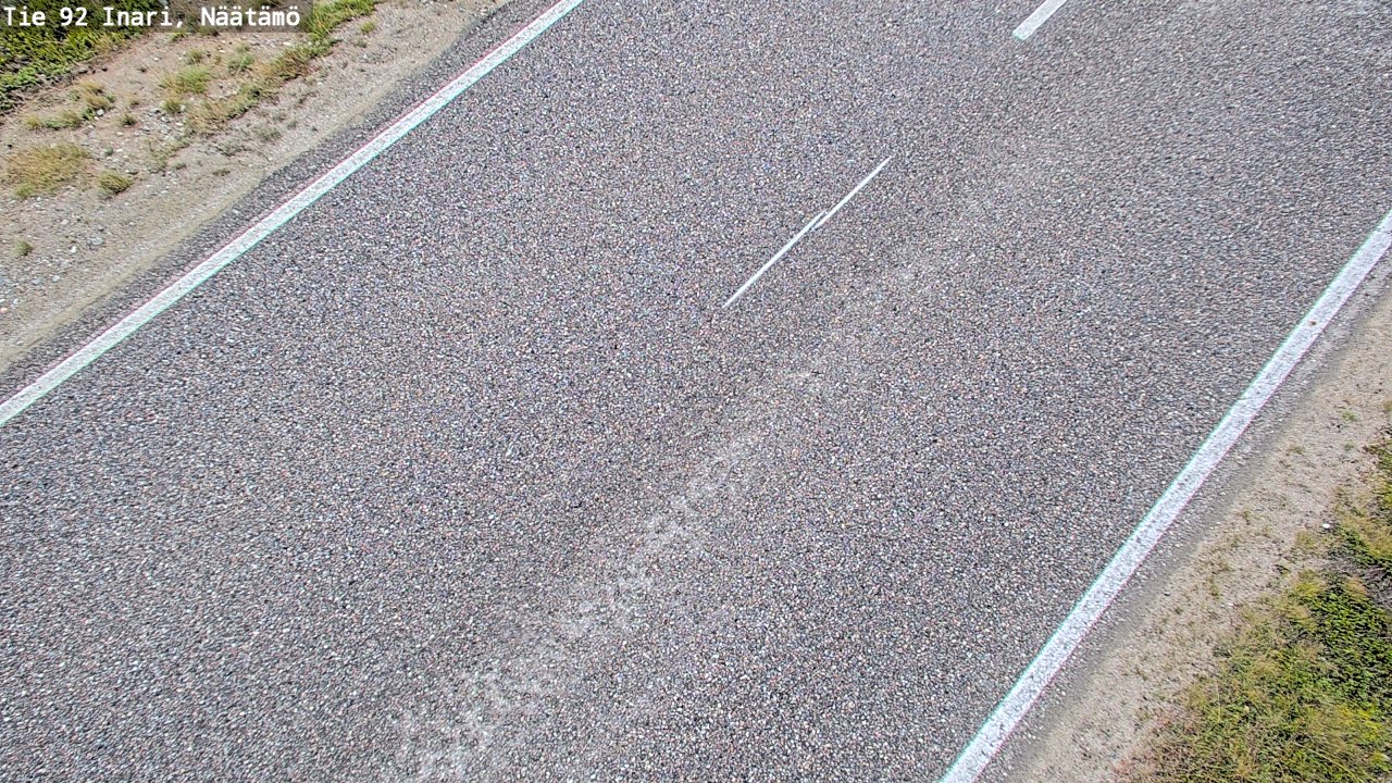 Kelikamerat Kuva Tie 92 Inari, Näätämö, Inari, Lappi
