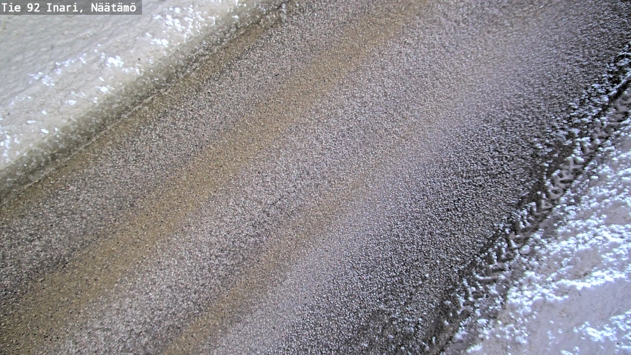 Kelikamerat Kuva Tie 92 Inari, Näätämö, Inari, Lappi