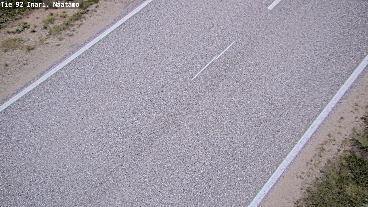 Kelikamerat Kuva Tie 92 Inari, Näätämö, Inari, Lappi
