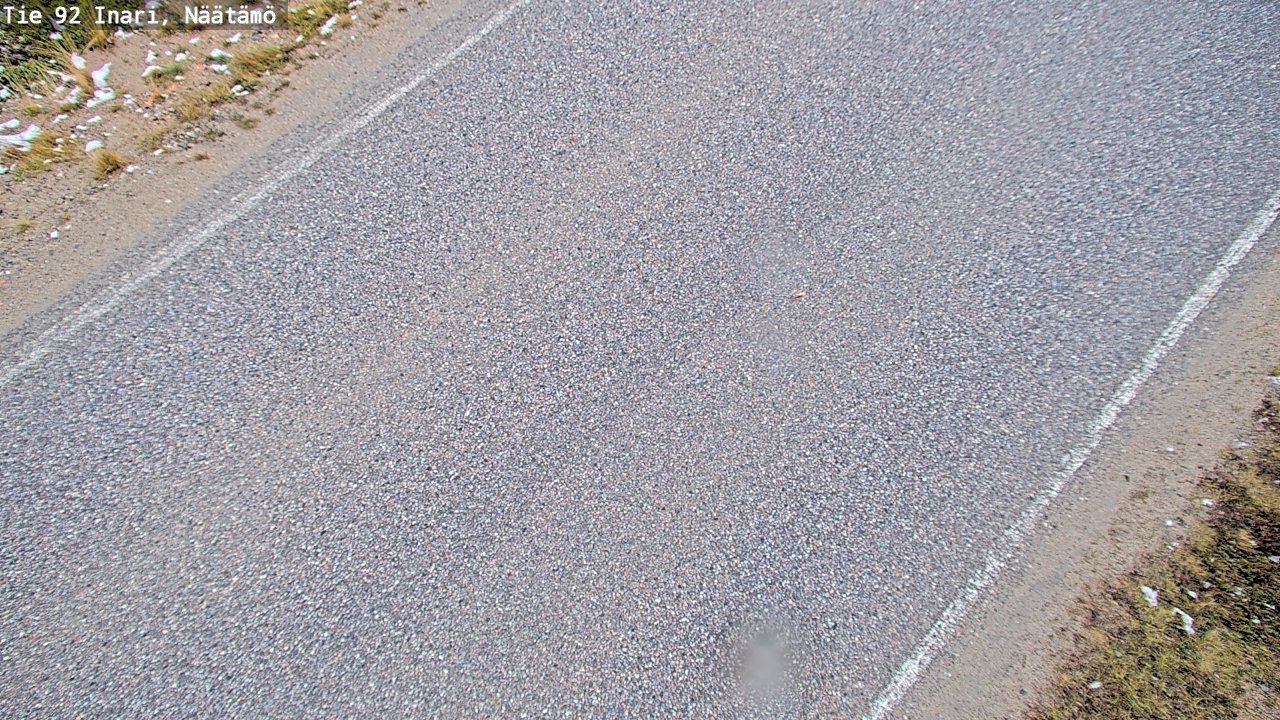 Kelikamerat Kuva Tie 92 Inari, Näätämö, Inari, Lappi