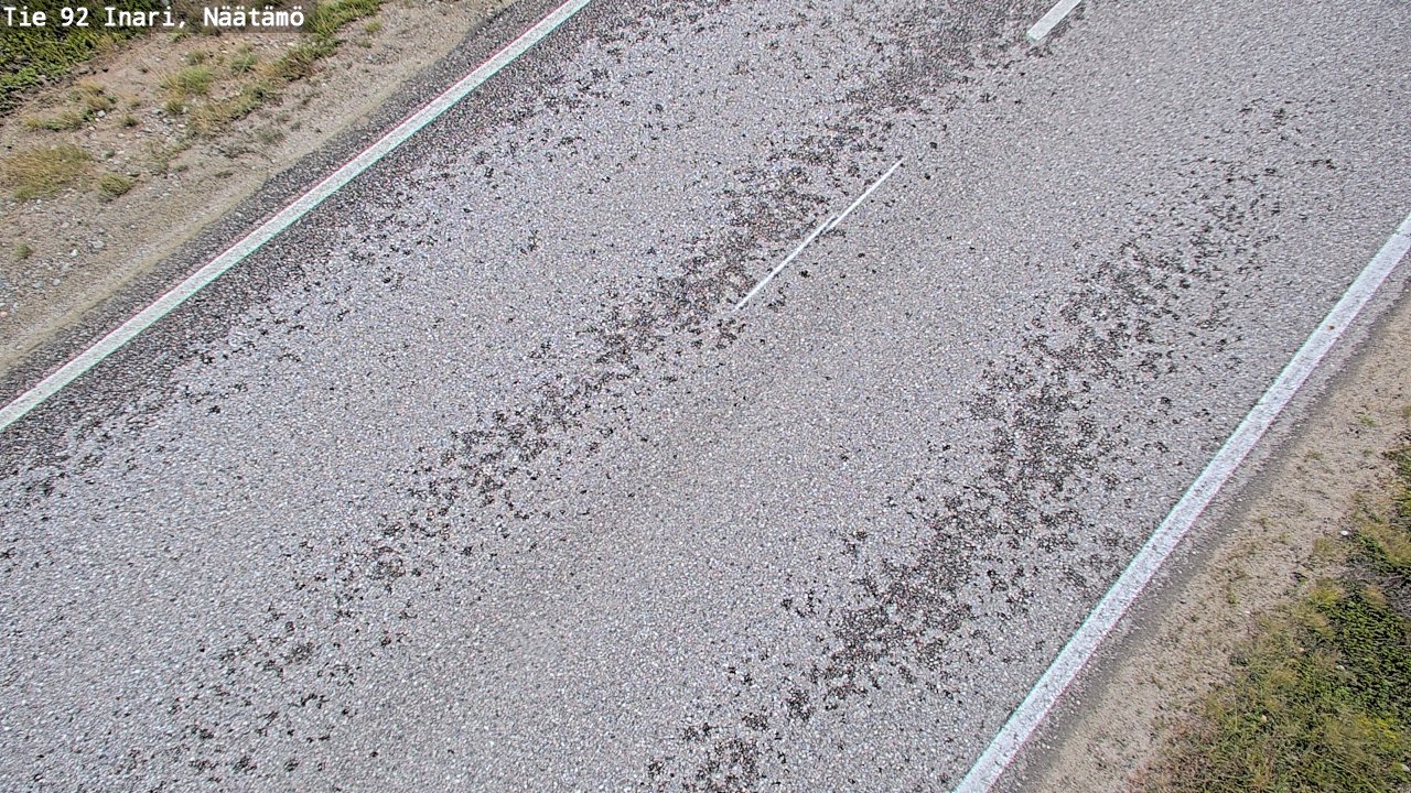 Kelikamerat Kuva Tie 92 Inari, Näätämö, Inari, Lappi
