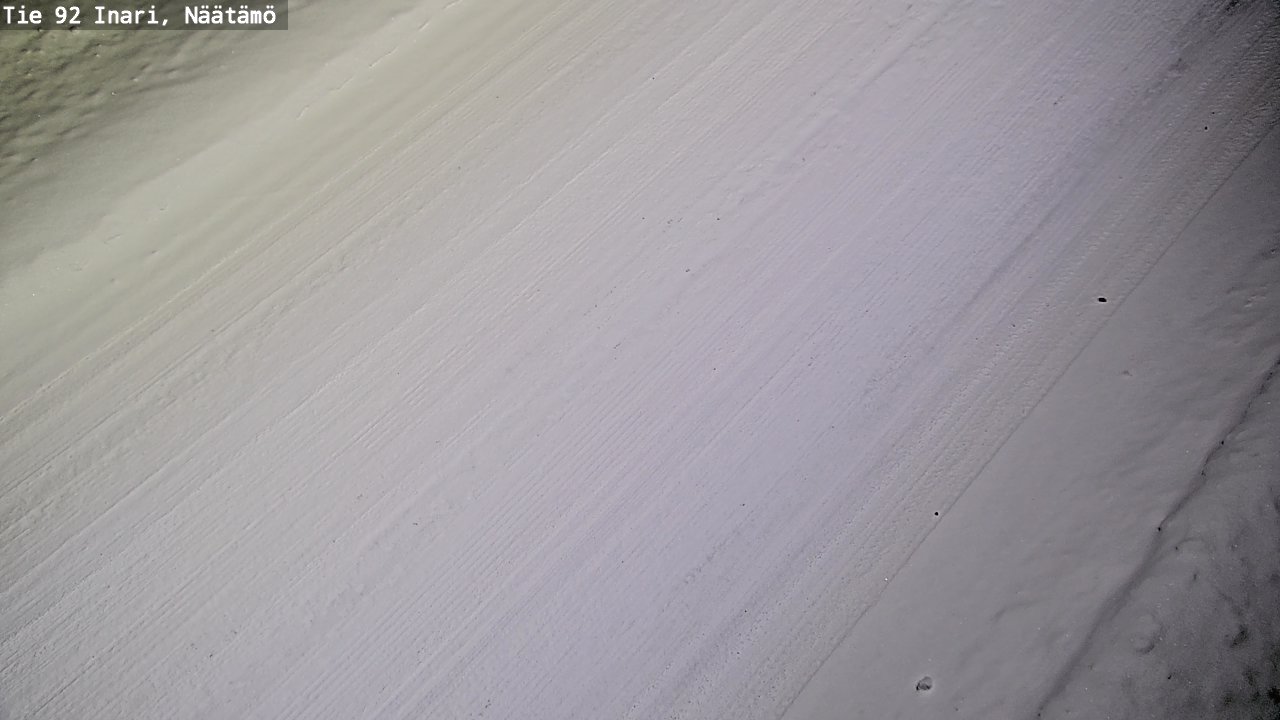 Kelikamerat Kuva Tie 92 Inari, Näätämö, Inari, Lappi