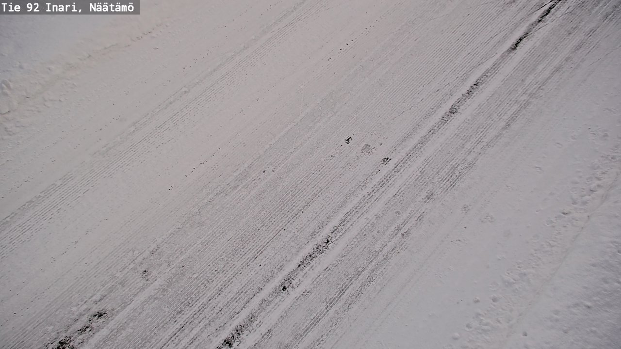 Kelikamerat Kuva Tie 92 Inari, Näätämö, Inari, Lappi