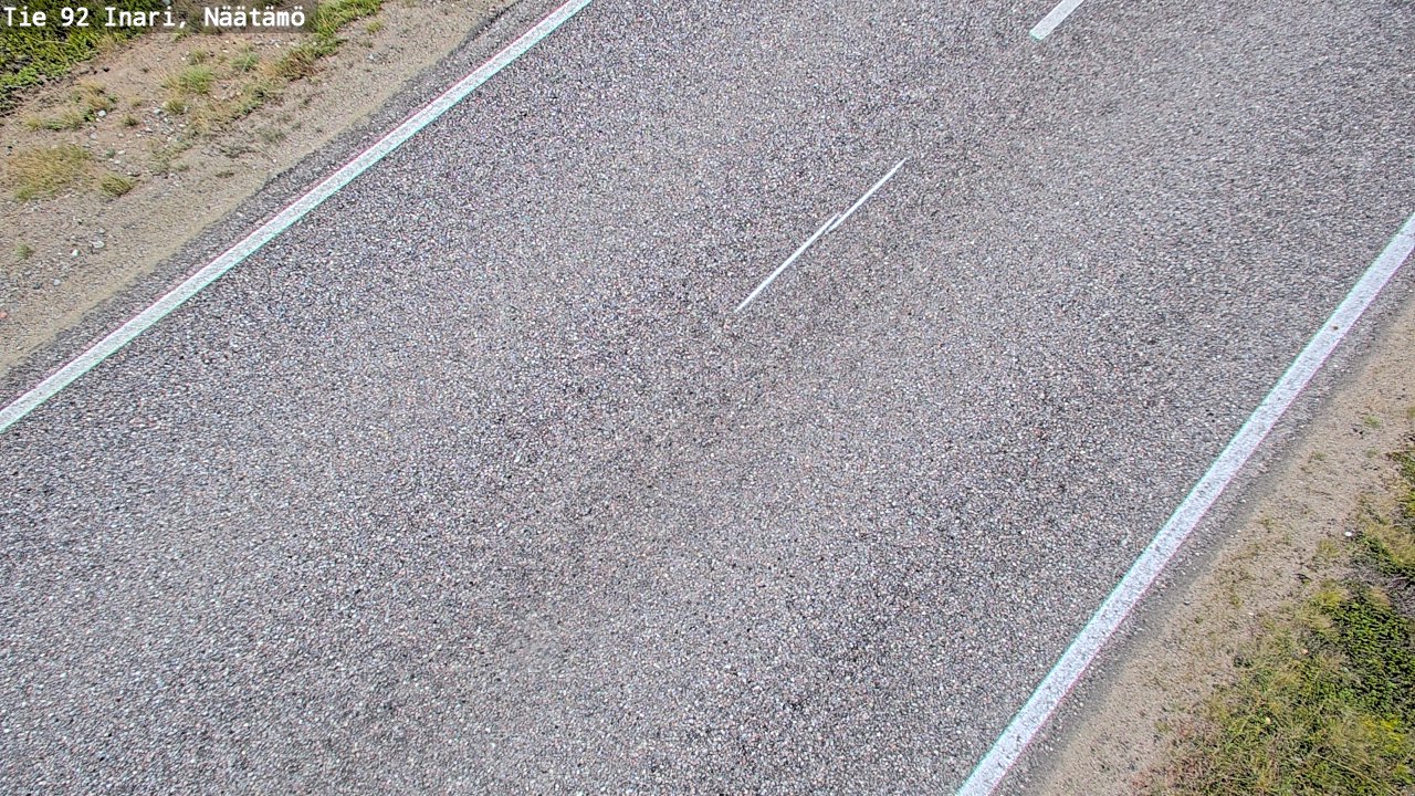 Kelikamerat Kuva Tie 92 Inari, Näätämö, Inari, Lappi