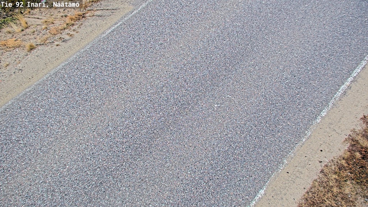 Kelikamerat Kuva Tie 92 Inari, Näätämö, Inari, Lappi