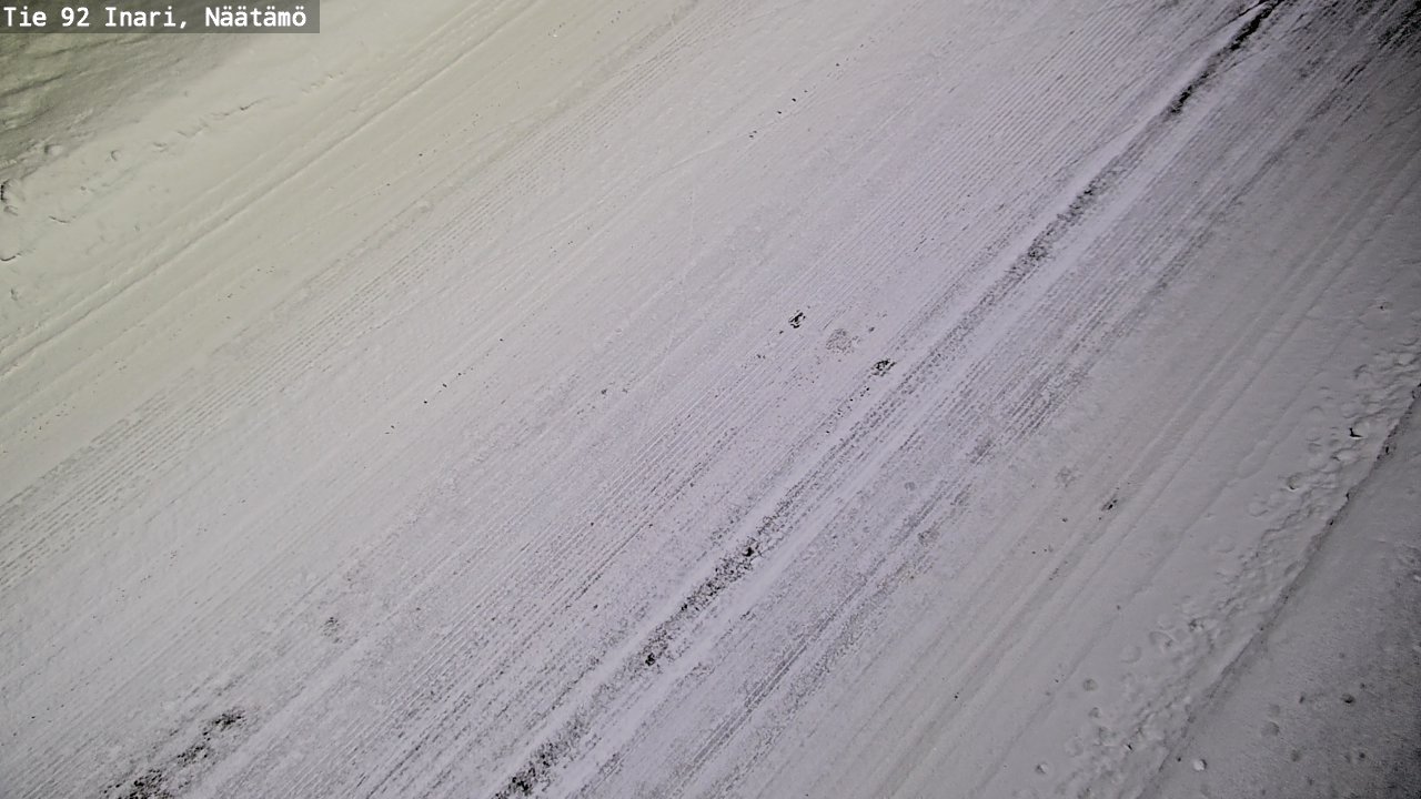 Kelikamerat Kuva Tie 92 Inari, Näätämö, Inari, Lappi