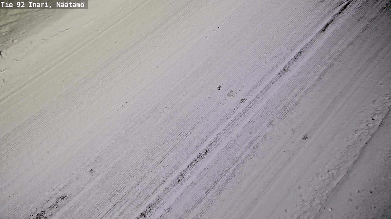 Kelikamerat Kuva Tie 92 Inari, Näätämö, Inari, Lappi