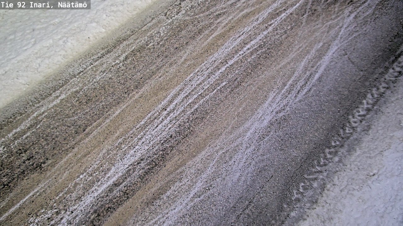 Kelikamerat Kuva Tie 92 Inari, Näätämö, Inari, Lappi