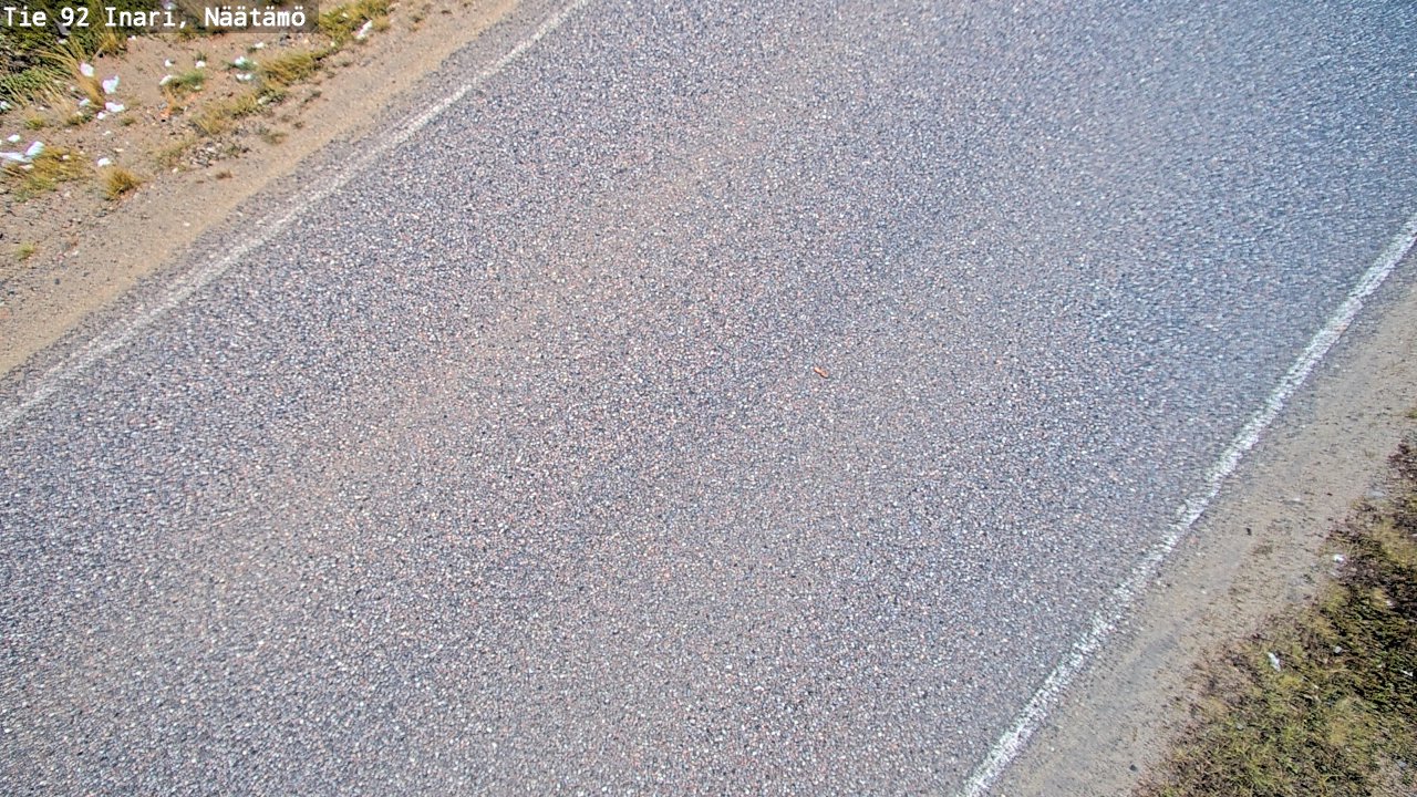 Kelikamerat Kuva Tie 92 Inari, Näätämö, Inari, Lappi