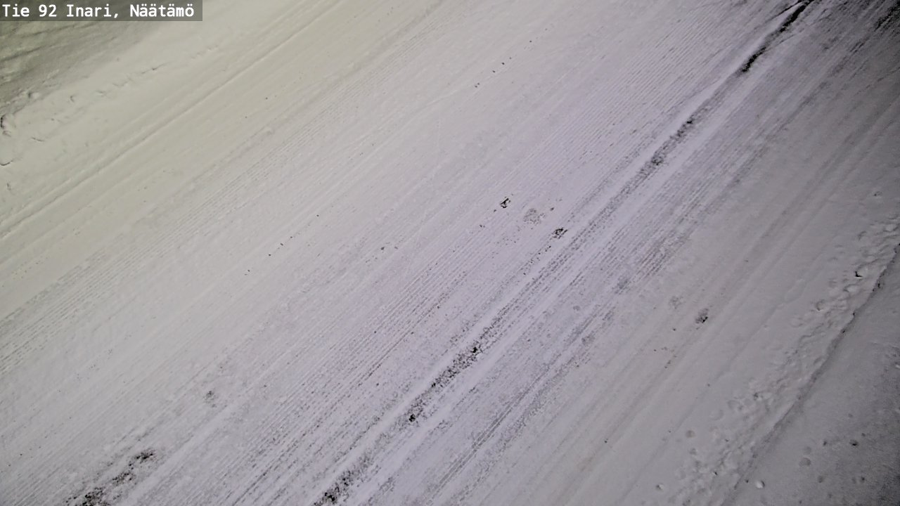 Kelikamerat Kuva Tie 92 Inari, Näätämö, Inari, Lappi