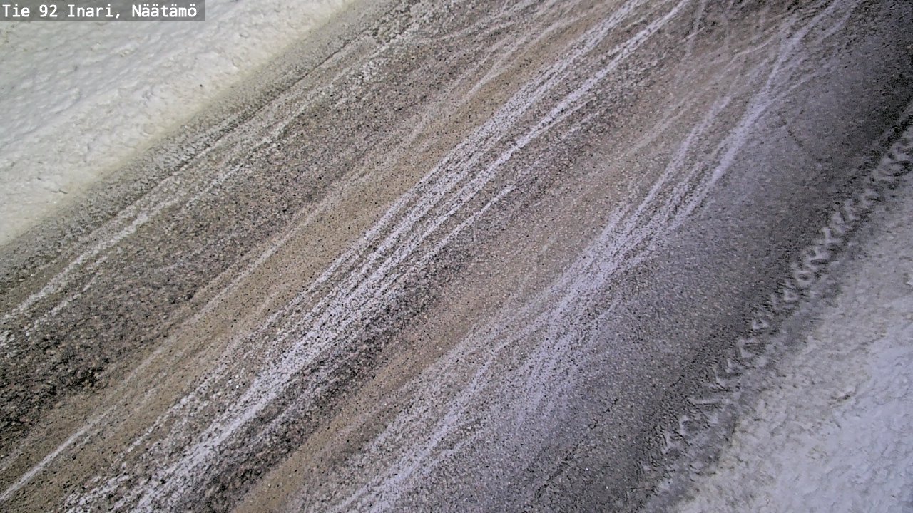 Kelikamerat Kuva Tie 92 Inari, Näätämö, Inari, Lappi