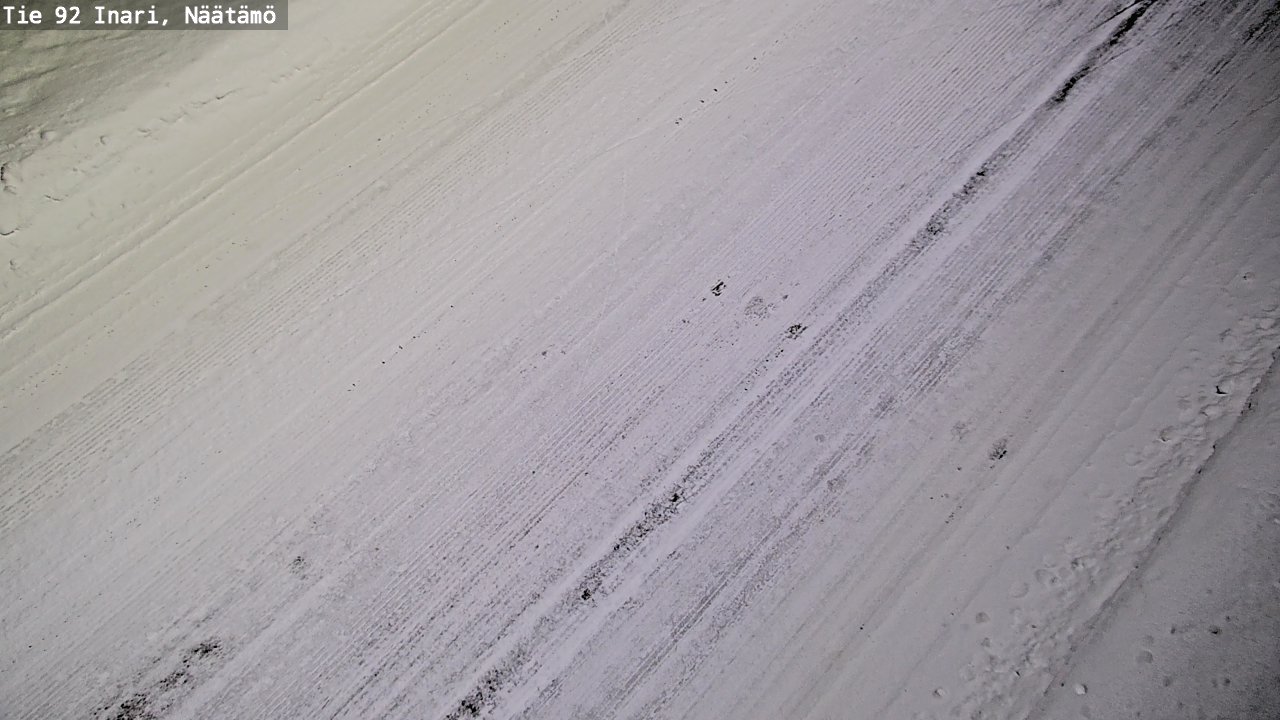 Kelikamerat Kuva Tie 92 Inari, Näätämö, Inari, Lappi