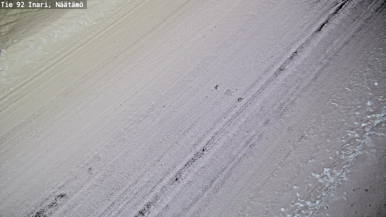 Kelikamerat Kuva Tie 92 Inari, Näätämö, Inari, Lappi