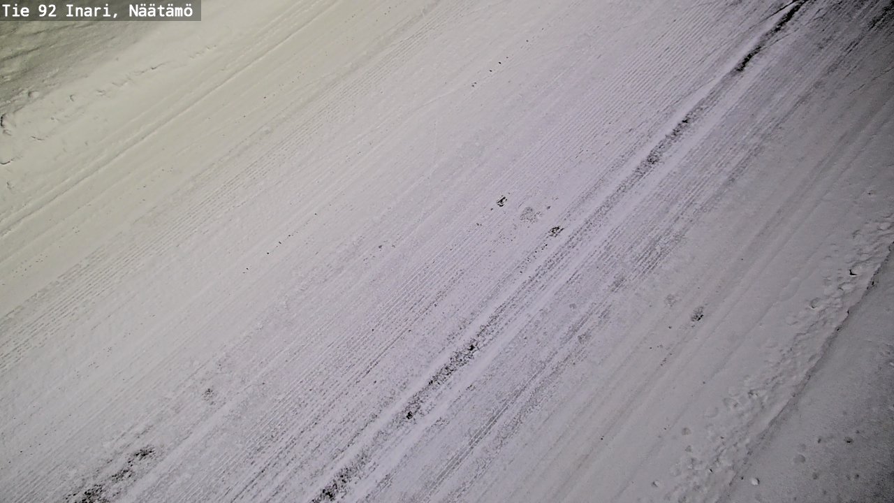 Kelikamerat Kuva Tie 92 Inari, Näätämö, Inari, Lappi