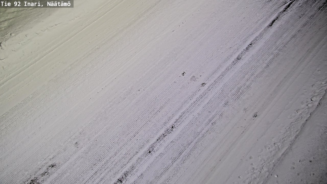 Kelikamerat Kuva Tie 92 Inari, Näätämö, Inari, Lappi