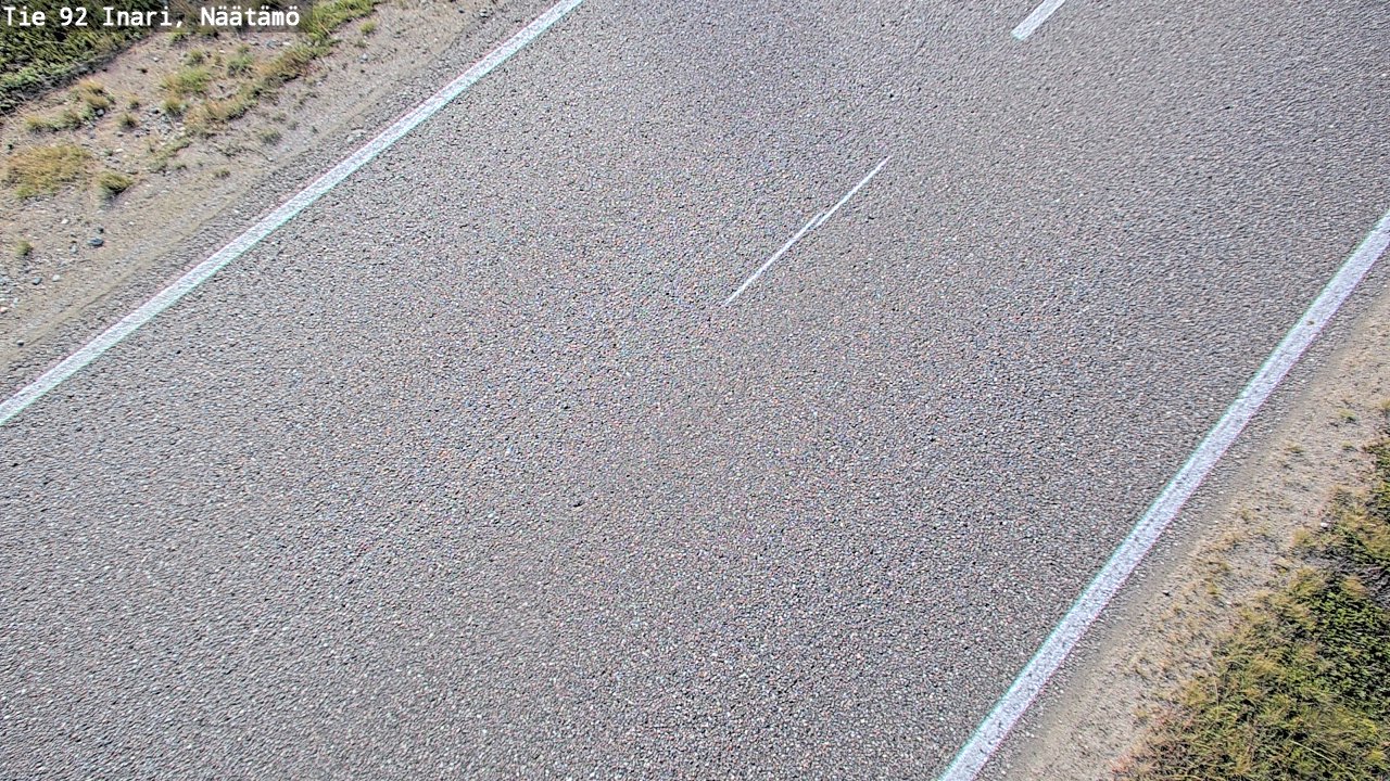 Kelikamerat Kuva Tie 92 Inari, Näätämö, Inari, Lappi