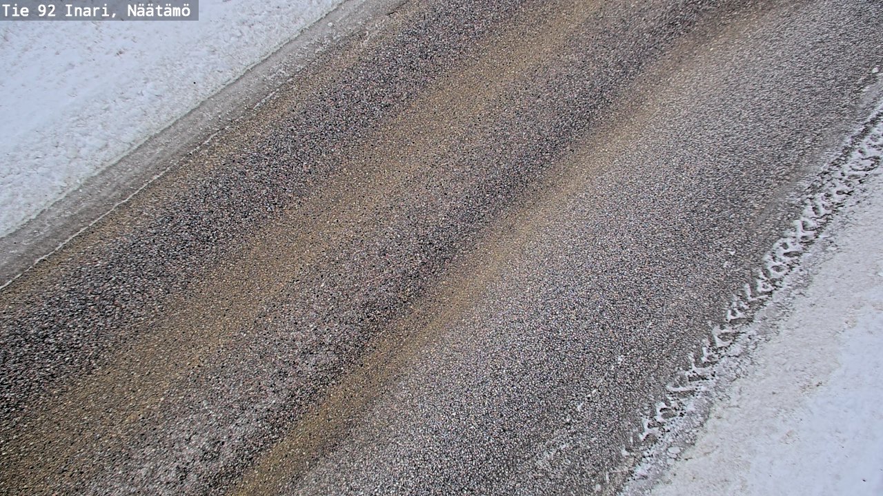 Kelikamerat Kuva Tie 92 Inari, Näätämö, Inari, Lappi