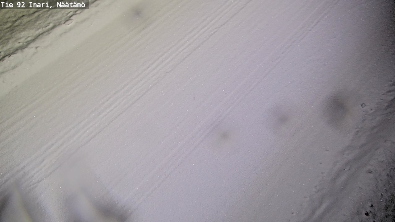 Weather Camera Image Road 92 Inari, Näätämö, Inari, Lappi