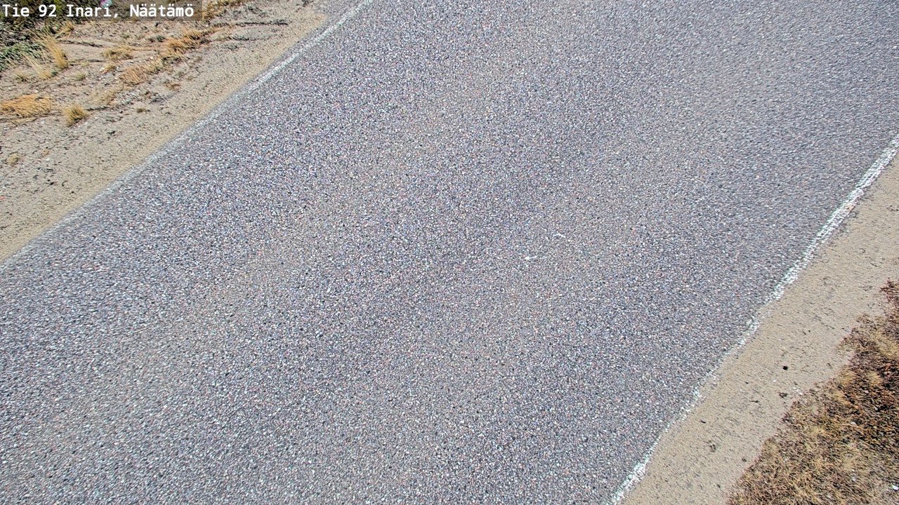 Kelikamerat Kuva Tie 92 Inari, Näätämö, Inari, Lappi