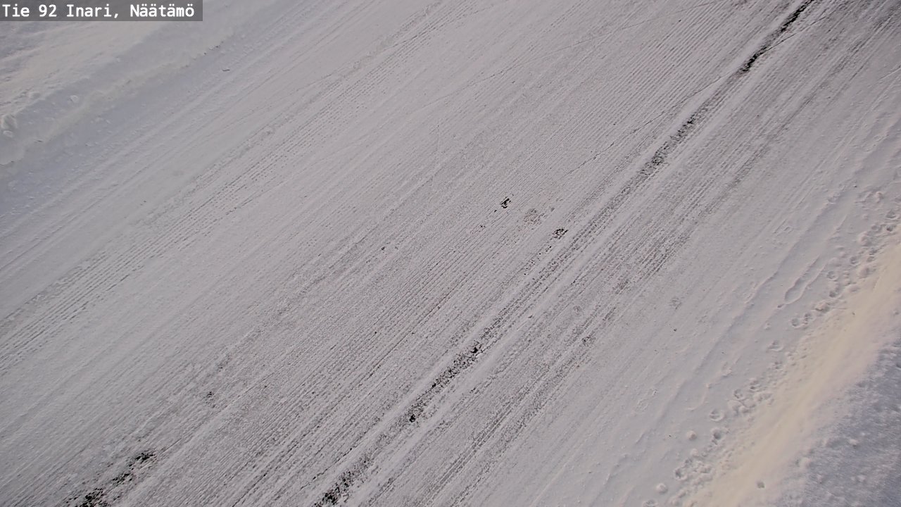 Kelikamerat Kuva Tie 92 Inari, Näätämö, Inari, Lappi