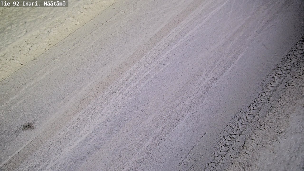Kelikamerat Kuva Tie 92 Inari, Näätämö, Inari, Lappi