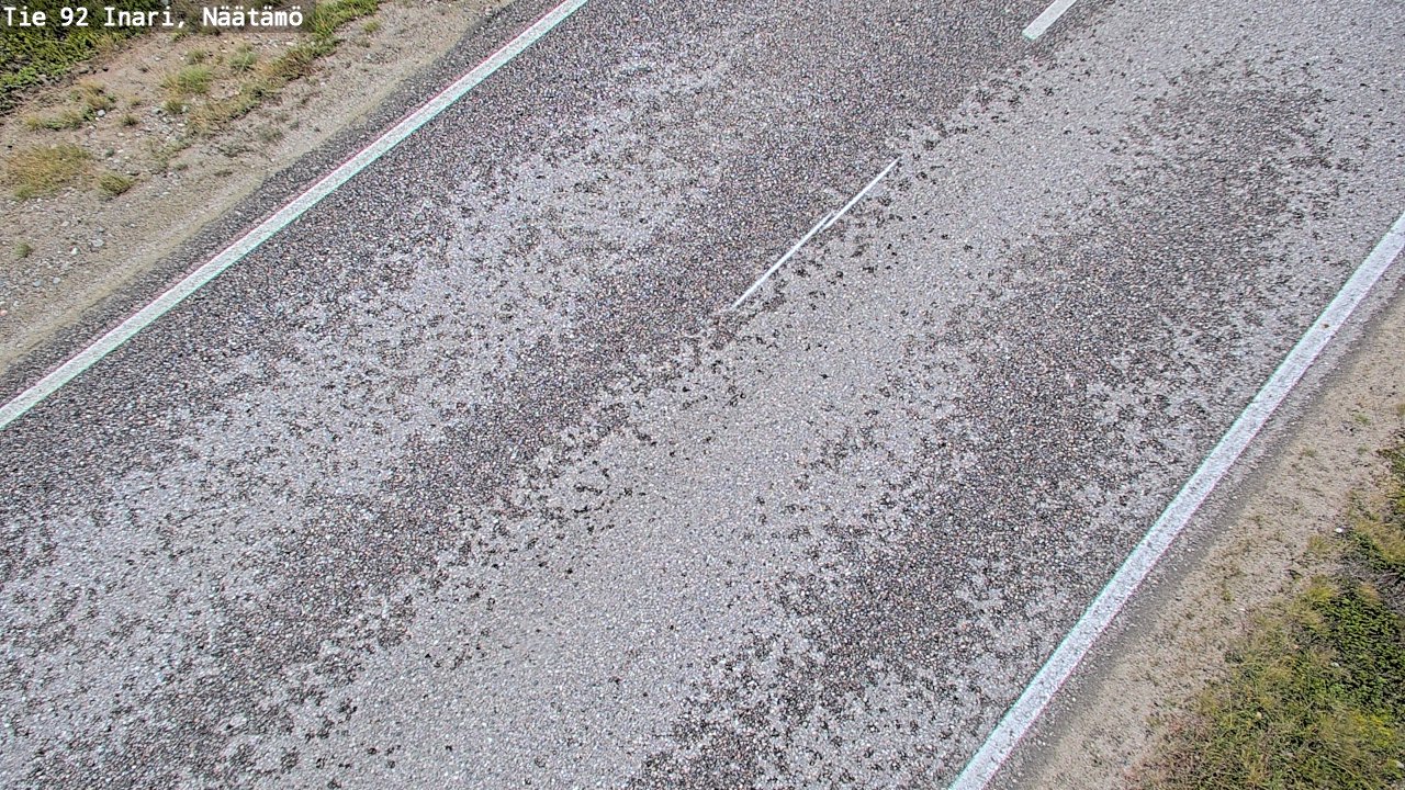 Kelikamerat Kuva Tie 92 Inari, Näätämö, Inari, Lappi