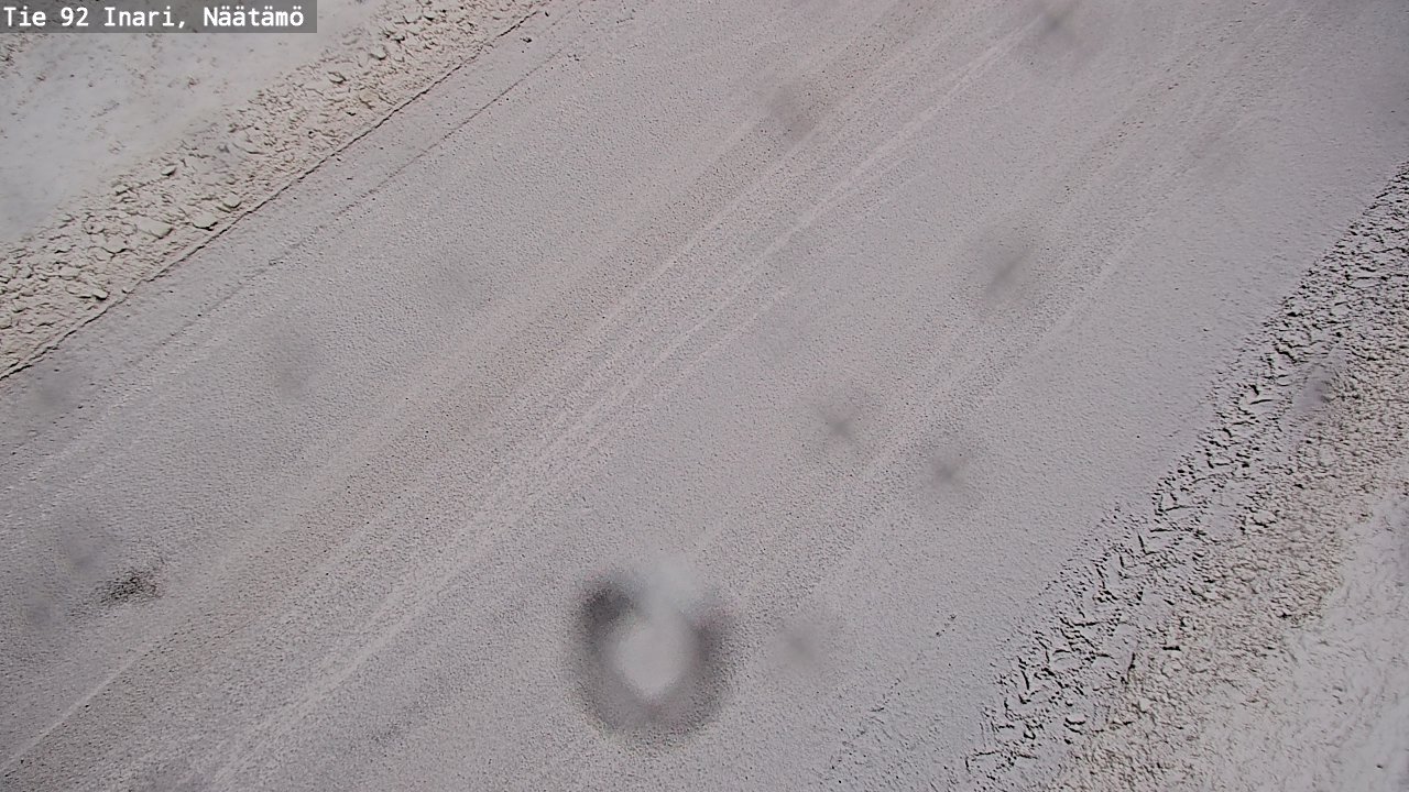 Kelikamerat Kuva Tie 92 Inari, Näätämö, Inari, Lappi