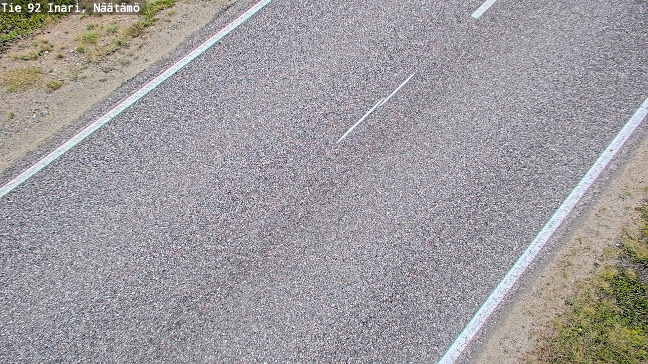 Kelikamerat Kuva Tie 92 Inari, Näätämö, Inari, Lappi