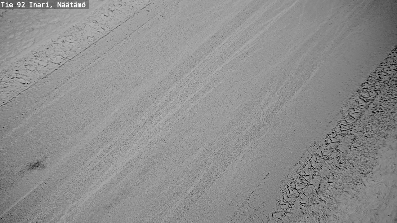 Kelikamerat Kuva Tie 92 Inari, Näätämö, Inari, Lappi