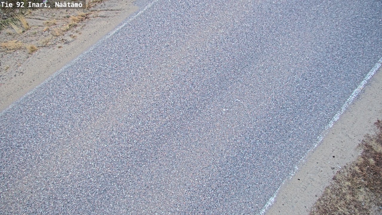 Kelikamerat Kuva Tie 92 Inari, Näätämö, Inari, Lappi