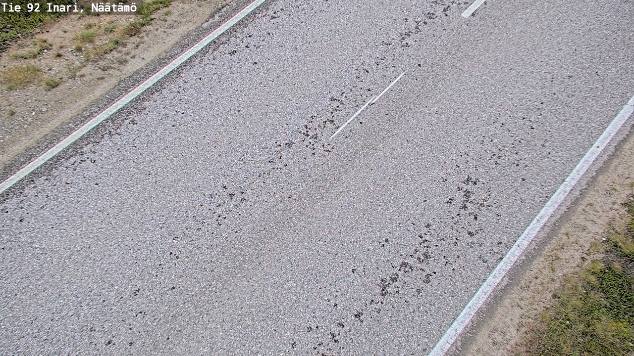 Kelikamerat Kuva Tie 92 Inari, Näätämö, Inari, Lappi