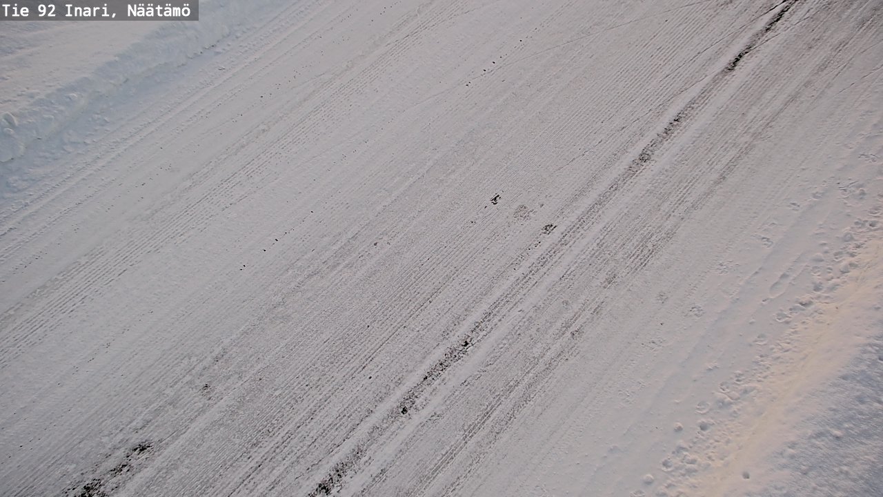 Kelikamerat Kuva Tie 92 Inari, Näätämö, Inari, Lappi