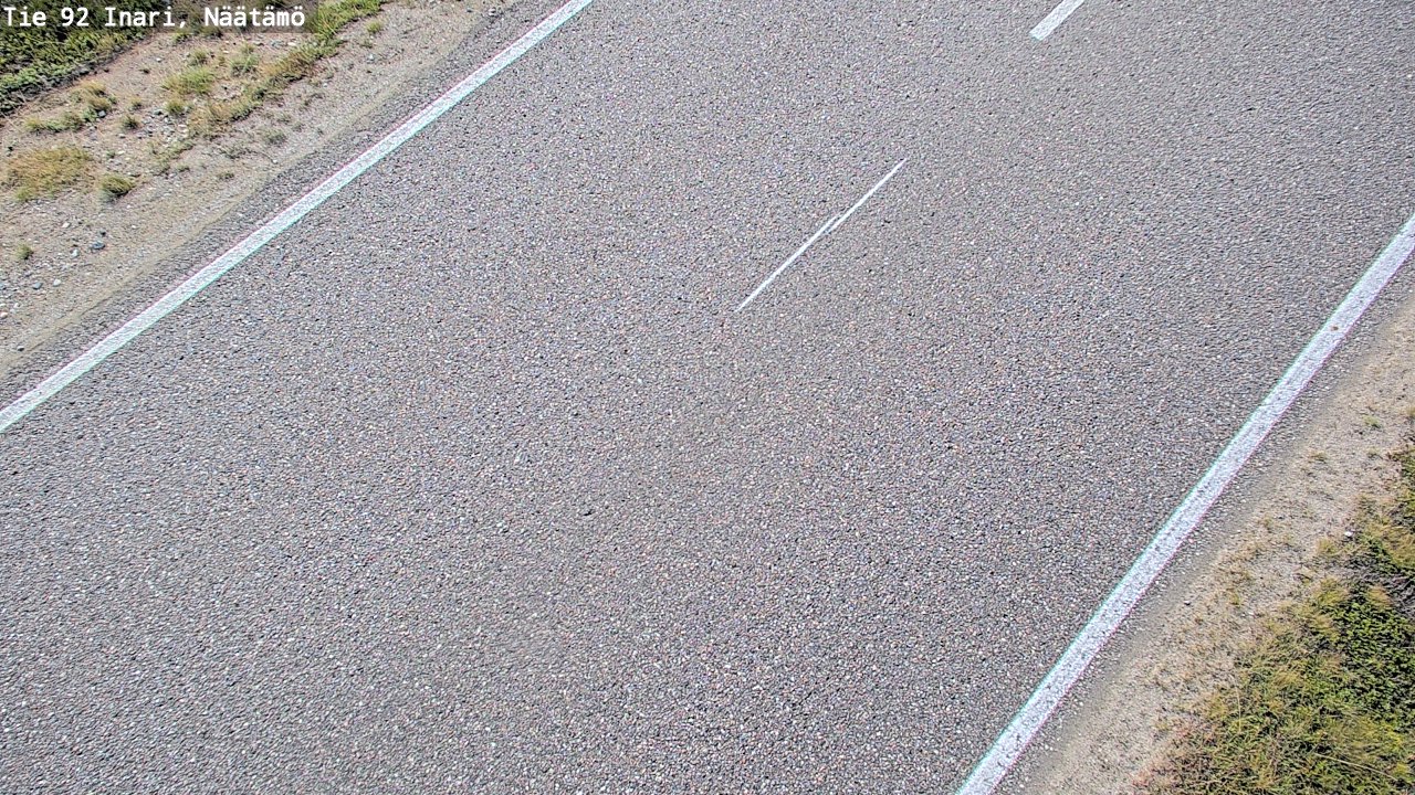 Kelikamerat Kuva Tie 92 Inari, Näätämö, Inari, Lappi