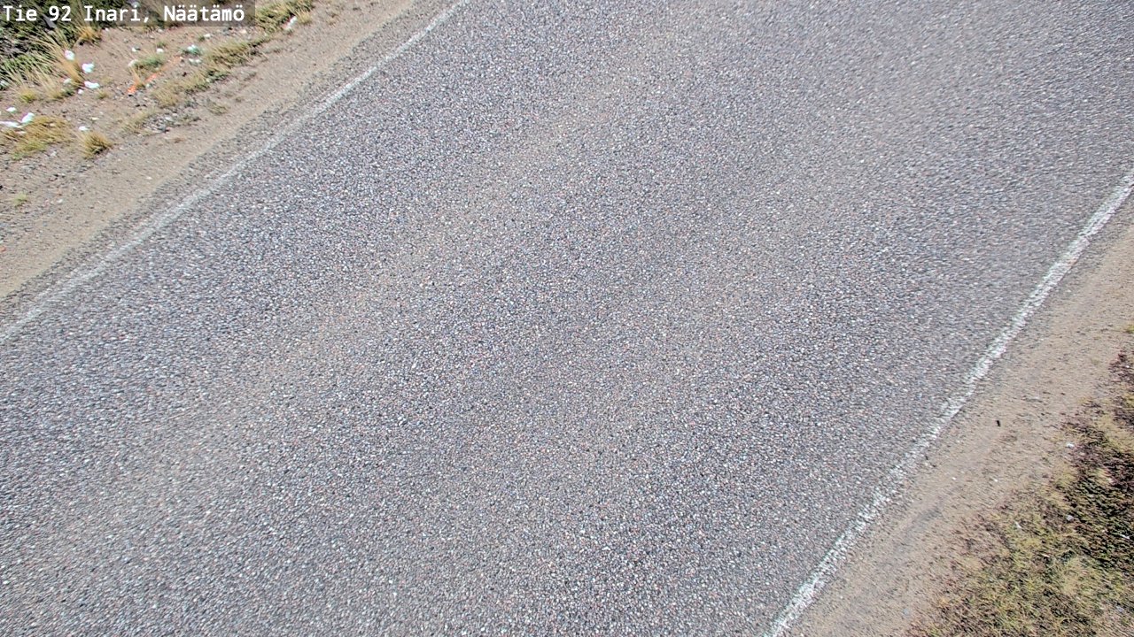 Kelikamerat Kuva Tie 92 Inari, Näätämö, Inari, Lappi