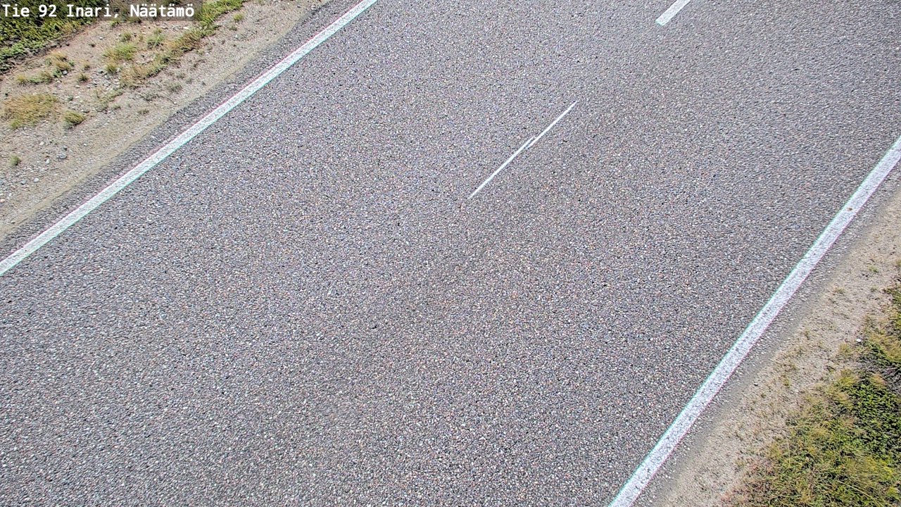 Kelikamerat Kuva Tie 92 Inari, Näätämö, Inari, Lappi