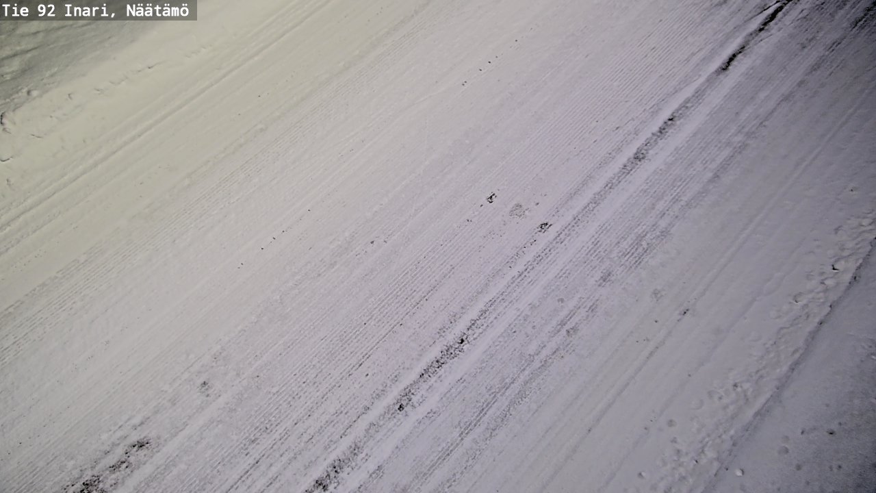 Kelikamerat Kuva Tie 92 Inari, Näätämö, Inari, Lappi