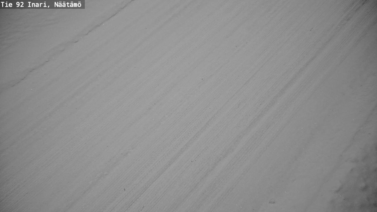 Weather Camera Image Väg 92 Enare, Näätämö, Inari, Lappi