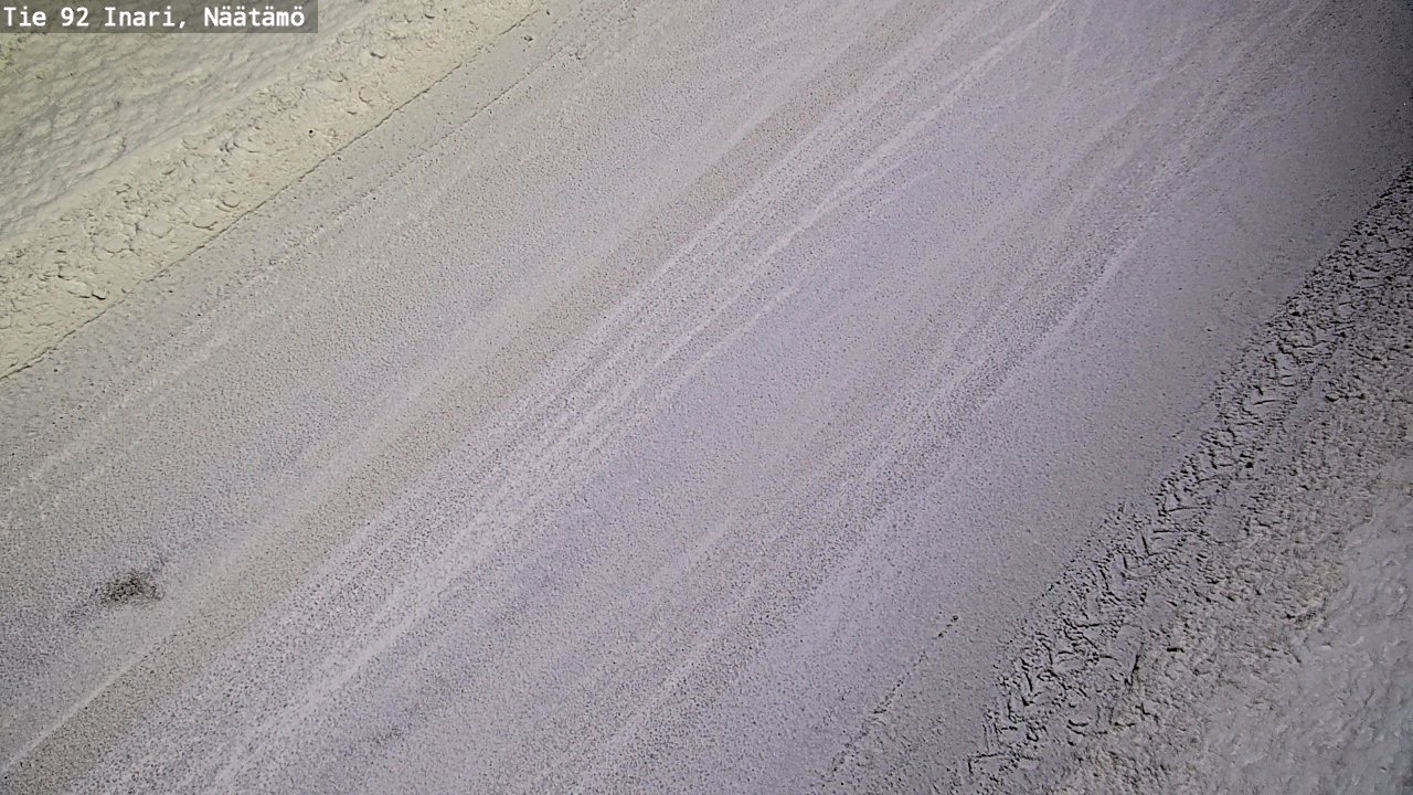 Kelikamerat Kuva Tie 92 Inari, Näätämö, Inari, Lappi