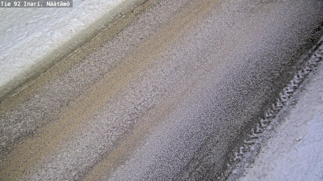 Kelikamerat Kuva Tie 92 Inari, Näätämö, Inari, Lappi