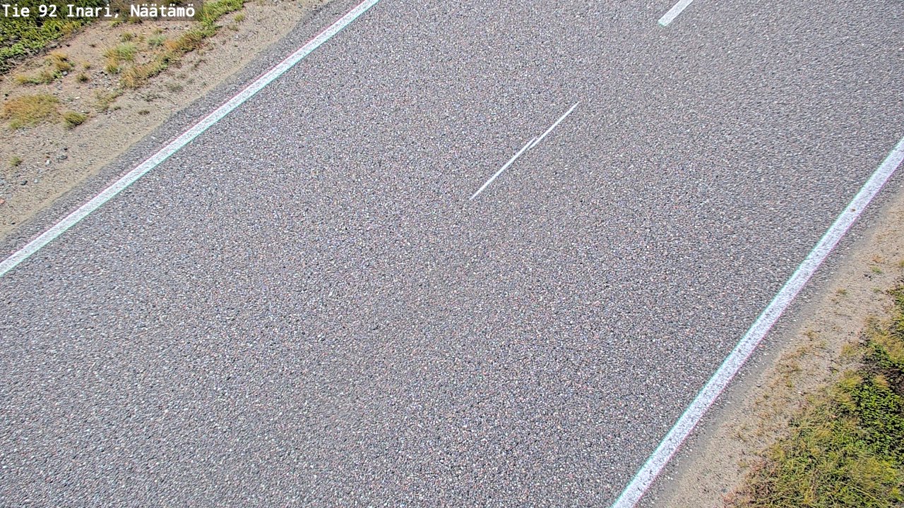 Kelikamerat Kuva Tie 92 Inari, Näätämö, Inari, Lappi