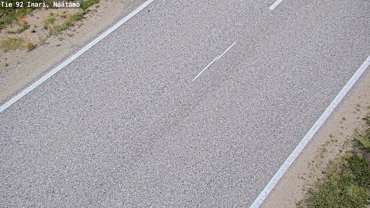 Kelikamerat Kuva Tie 92 Inari, Näätämö, Inari, Lappi