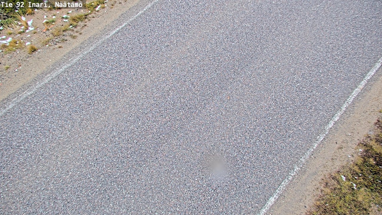 Kelikamerat Kuva Tie 92 Inari, Näätämö, Inari, Lappi