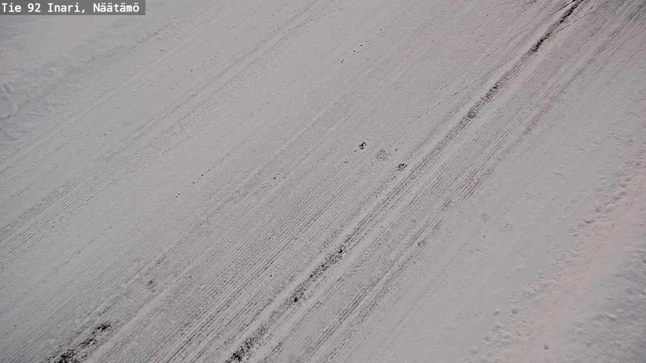 Kelikamerat Kuva Tie 92 Inari, Näätämö, Inari, Lappi